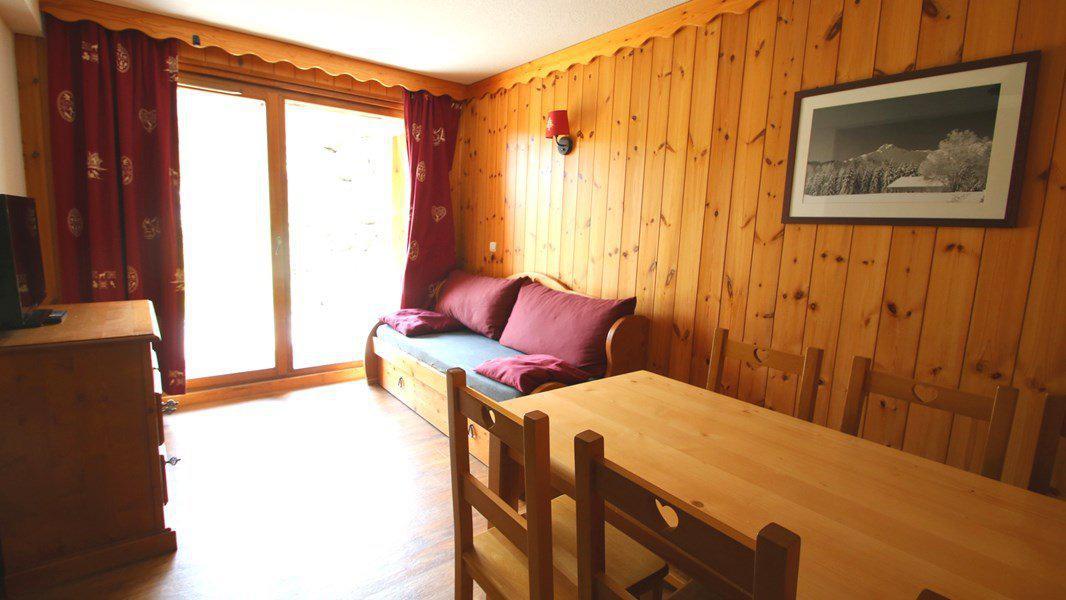 Vakantie in de bergen Appartement 3 kamers 4 personen (C12) - Résidence La Dame Blanche - Puy-Saint-Vincent - Woonkamer