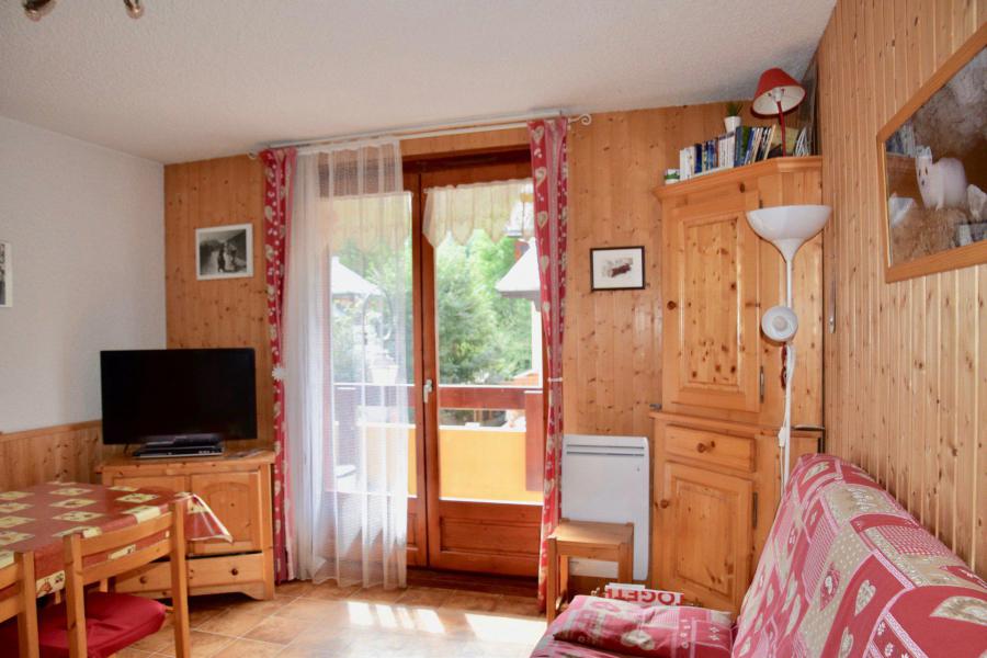 Vakantie in de bergen Appartement 2 kamers 4 personen (110) - Résidence la Demeurance - Valloire - Woonkamer