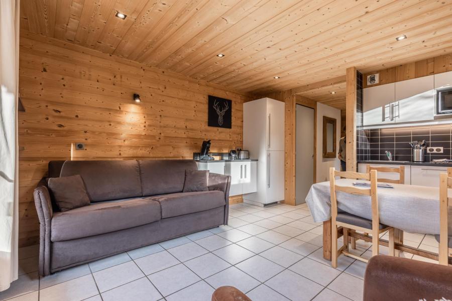 Urlaub in den Bergen Studio Kabine für 4 Personen (1522) - Résidence la Duche - Le Grand Bornand - Wohnzimmer