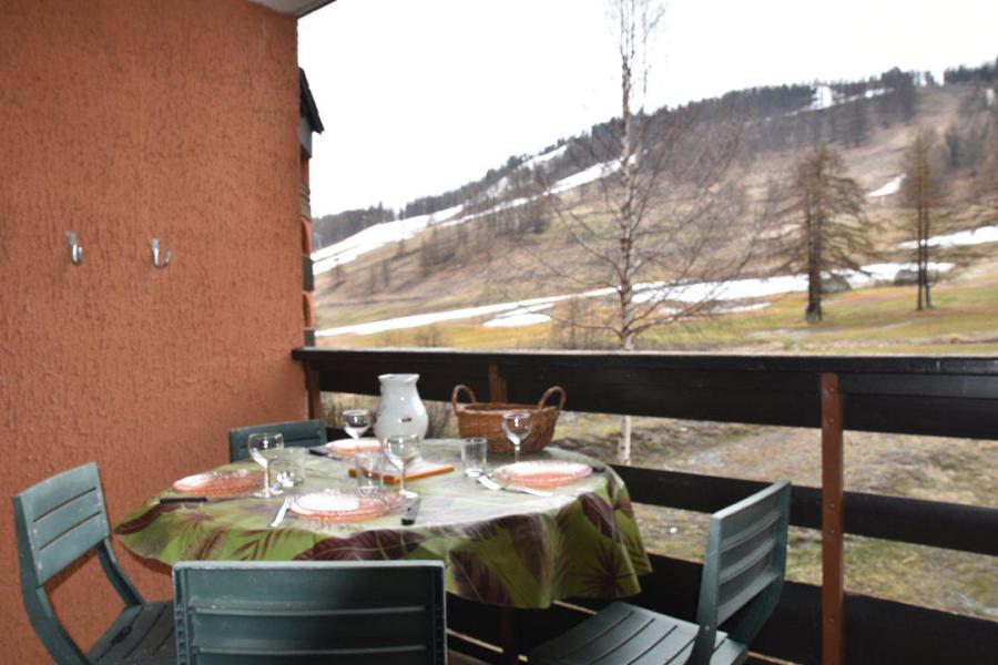 Wakacje w górach Apartament 2 pokojowy 4 osób (B38) - Résidence la Ferme d'Augustin - Montgenèvre - Balkon