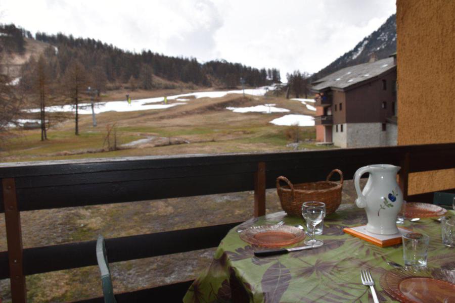 Vacanze in montagna Appartamento 2 stanze per 4 persone (B38) - Résidence la Ferme d'Augustin - Montgenèvre - Balcone