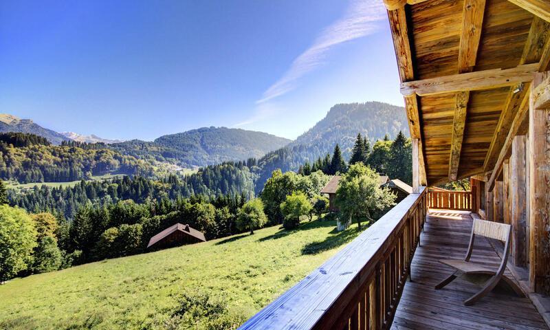 Аренда на лыжном курорте Résidence La Ferme De Marie - Morzine - летом под открытым небом