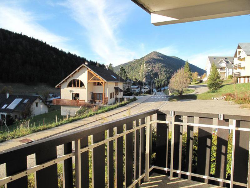 Vacaciones en montaña Estudio -espacio montaña- para 6 personas (08) - Résidence la Fleur du Roy - Villard de Lans - Balcón