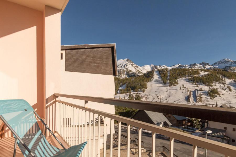 Vacaciones en montaña Apartamento 3 piezas para 6 personas (792) - Résidence la Flûte de Pan - Montgenèvre - Terraza