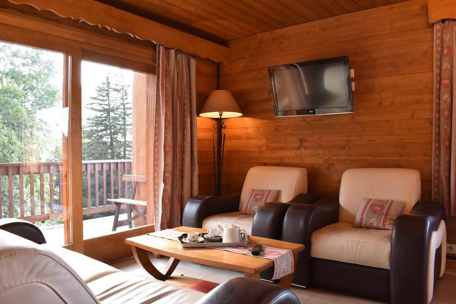 Urlaub in den Bergen 3-Zimmer-Appartment für 6 Personen (20) - Résidence la Forêt - Méribel - Wohnzimmer