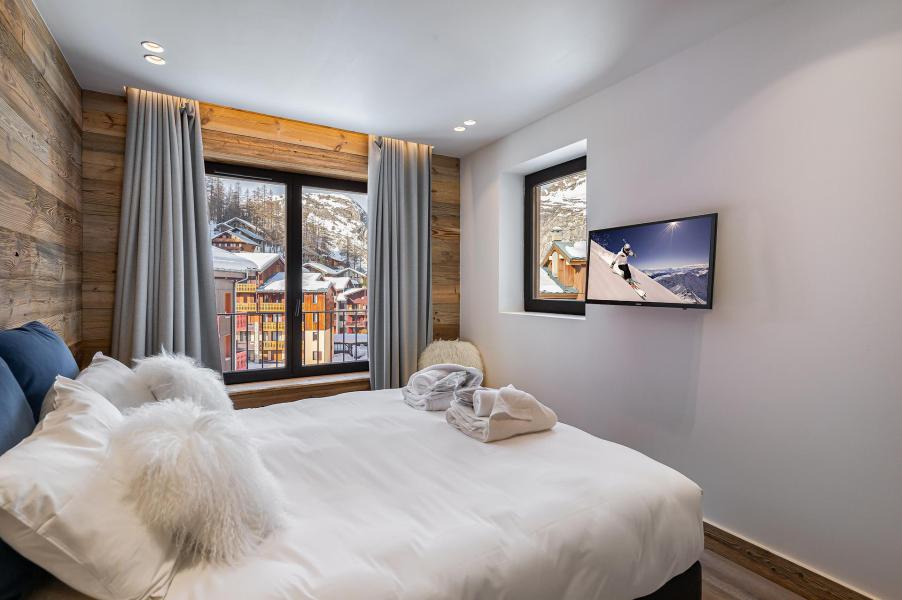 Urlaub in den Bergen 4-Zimmer-Appartment für 9 Personen (THE VIEW) - Résidence la Forêt - Val d'Isère - Schlafzimmer