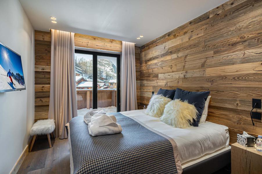 Urlaub in den Bergen 4-Zimmer-Appartment für 9 Personen (THE VIEW) - Résidence la Forêt - Val d'Isère - Schlafzimmer