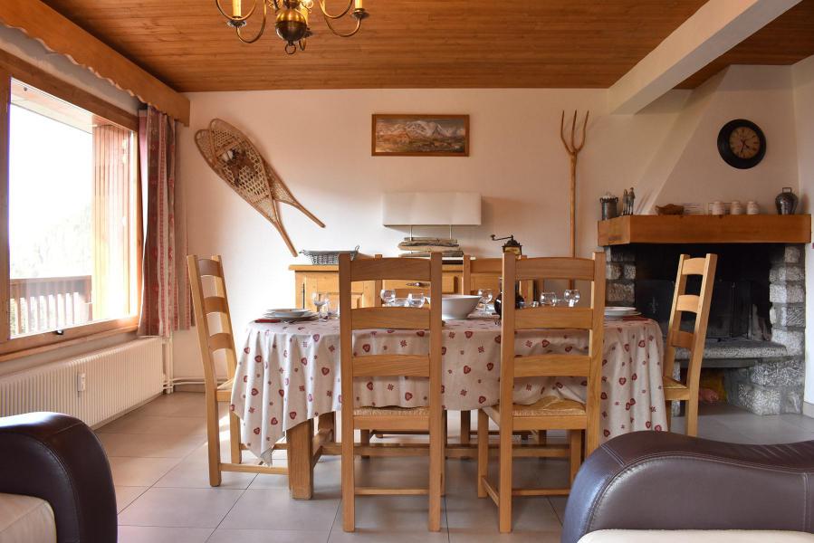 Vakantie in de bergen Appartement 3 kamers 6 personen (20) - Résidence la Forêt - Méribel - Eetkamer