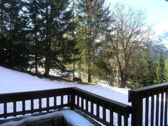 Vacances en montagne Studio 4 personnes (13) - Résidence la Forêt - Méribel - Terrasse