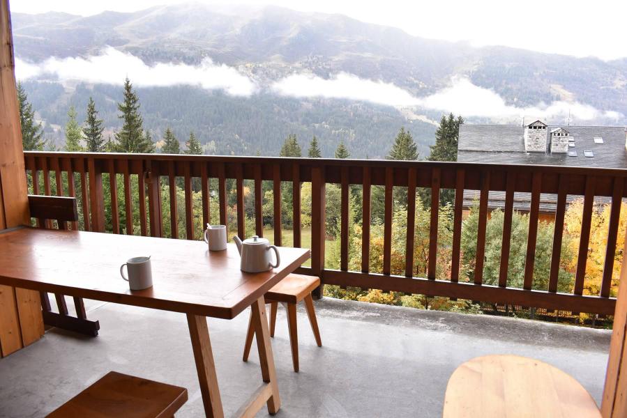 Vacances en montagne Studio 4 personnes (19) - Résidence la Forêt - Méribel - Terrasse