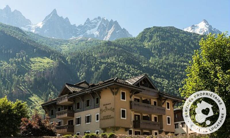 Ski verhuur Résidence la Ginabelle - MH - Chamonix - Buiten zomer