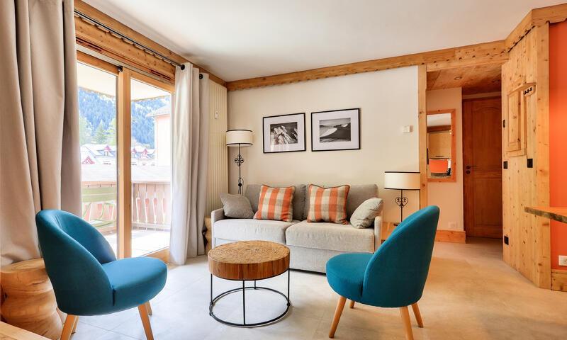 Urlaub in den Bergen 3-Zimmer-Appartment für 6 Personen (Prestige 40m²-1) - Résidence la Ginabelle - MH - Chamonix - Draußen im Sommer