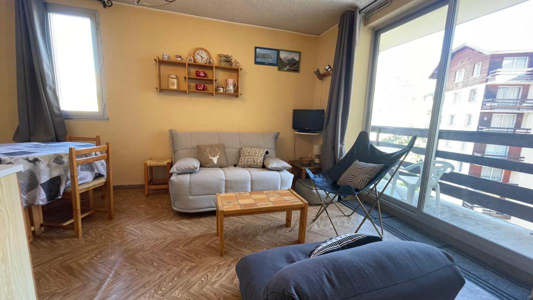 Vakantie in de bergen Studio cabine 4 personen (96) - Résidence la Grande Chaume - Sauze - Super Sauze - Woonkamer