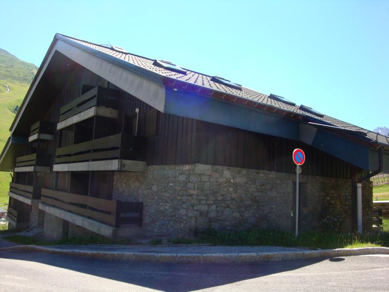 Location au ski Studio 3 personnes (019) - Résidence la Grande Rosière - Méribel-Mottaret - Extérieur été