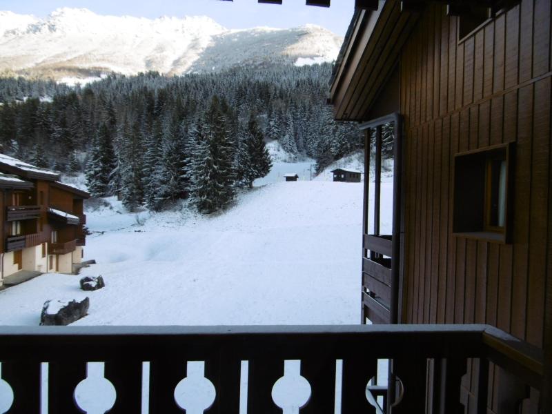 Urlaub in den Bergen 2-Zimmer-Appartment für 5 Personen (046) - Résidence la Lauzière Dessous - Valmorel - Balkon