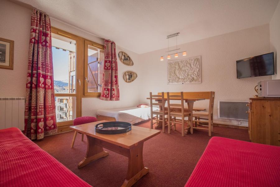 Vacaciones en montaña Apartamento 2 piezas para 5 personas (006) - Résidence la Lauzière Dessus - Valmorel - Estancia