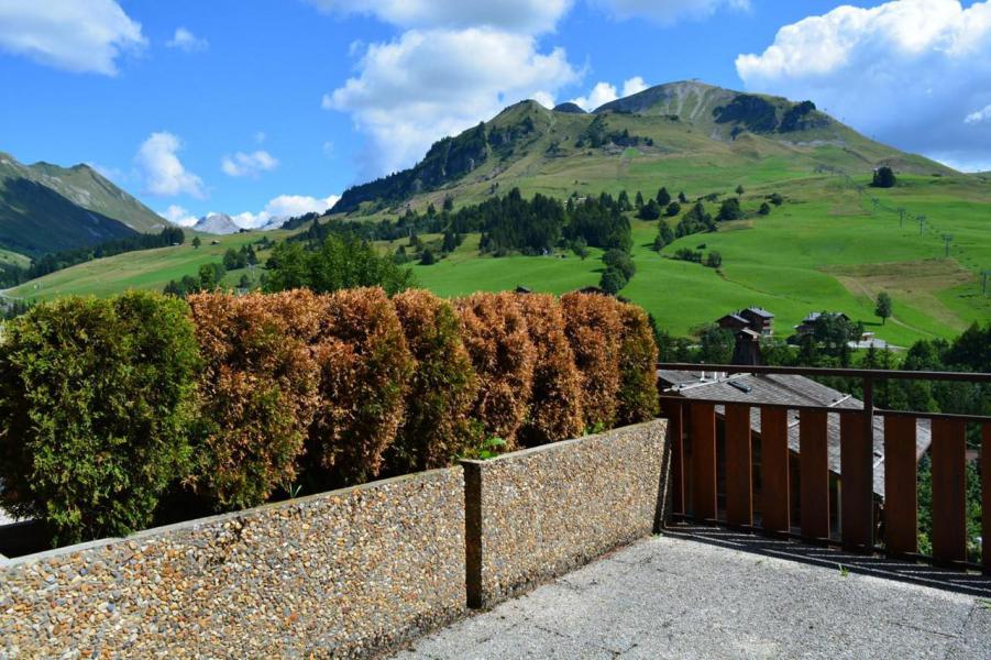 Vakantie in de bergen Studio cabine 6 personen (4) - Résidence la Loria - Le Grand Bornand - Terras