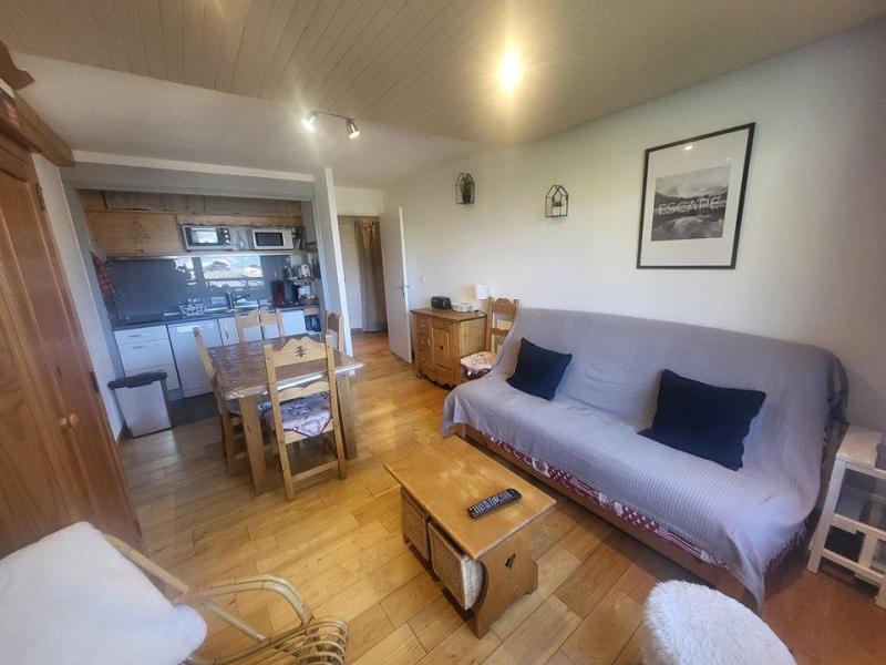 Vakantie in de bergen Appartement 2 kamers bergnis 6 personen (La hutzler) - Résidence la Loubatière - Montgenèvre - Woonkamer