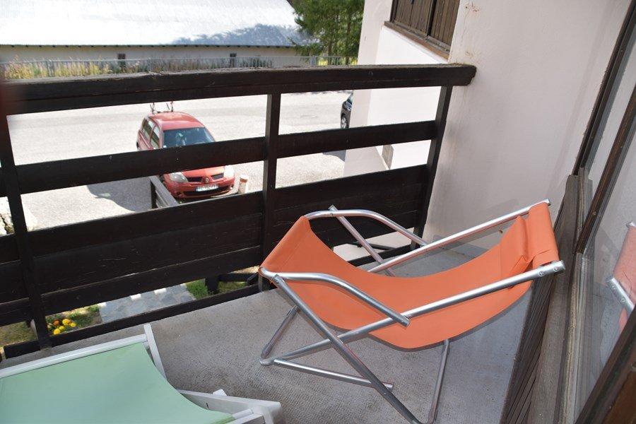 Vacances en montagne Studio coin montagne 4 personnes (55) - Résidence la Loubatière - Montgenèvre - Balcon