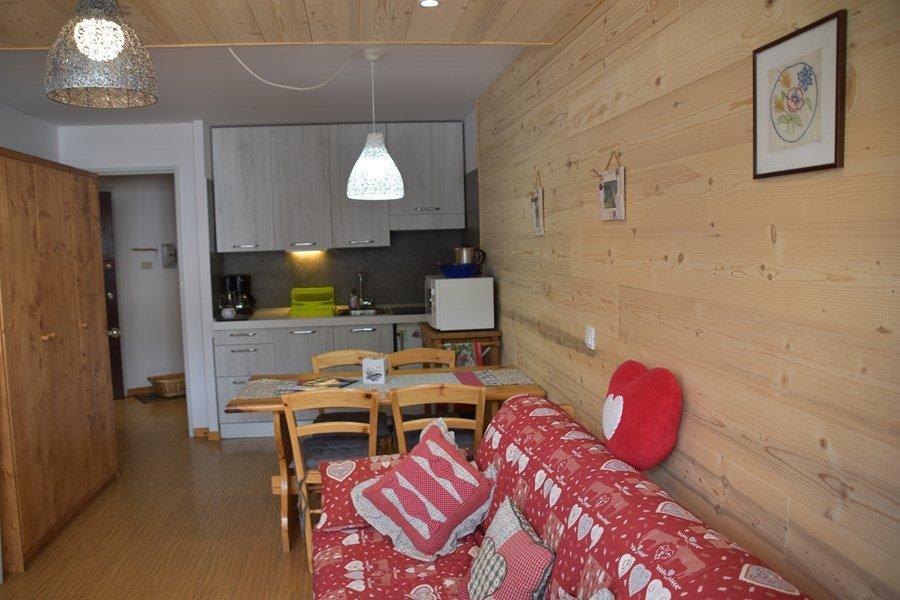 Vacances en montagne Studio coin montagne 4 personnes (55) - Résidence la Loubatière - Montgenèvre - Séjour