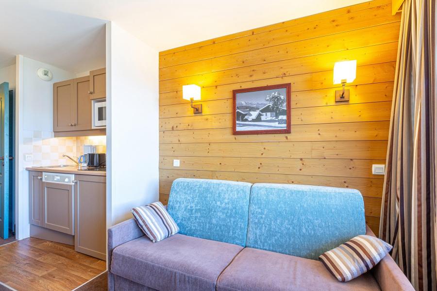 Vakantie in de bergen Appartement 2 kamers 4 personen (411) - Résidence la Marelle - Montchavin La Plagne