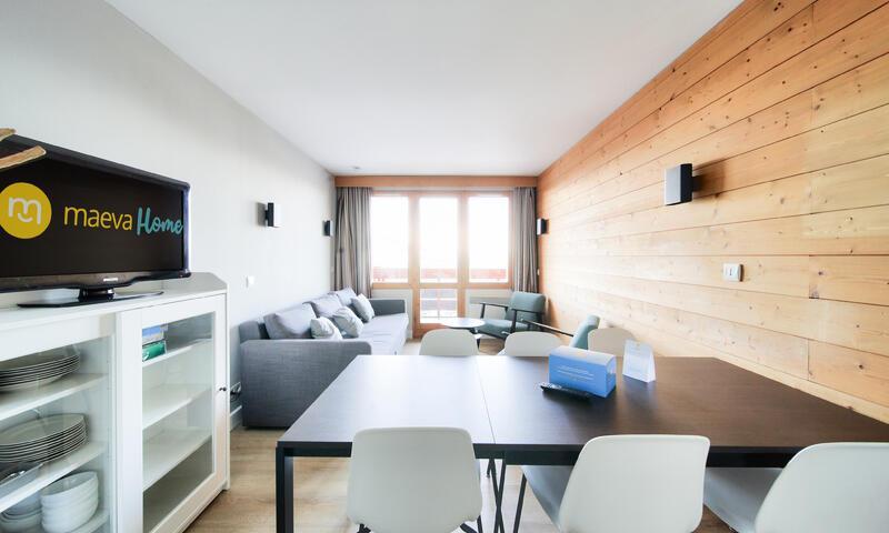 Аренда на лыжном курорте Апартаменты 3 комнат 6 чел. (Sélection 44m²) - Résidence la Marelle et Le Rami - Maeva Home - Montchavin La Plagne - летом под открытым небом