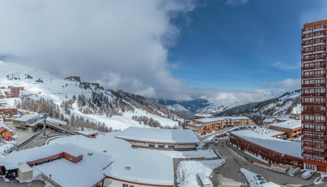 Vakantie in de bergen Appartement 2 kamers 6 personen (55) - Résidence la Meije - La Plagne - Balkon