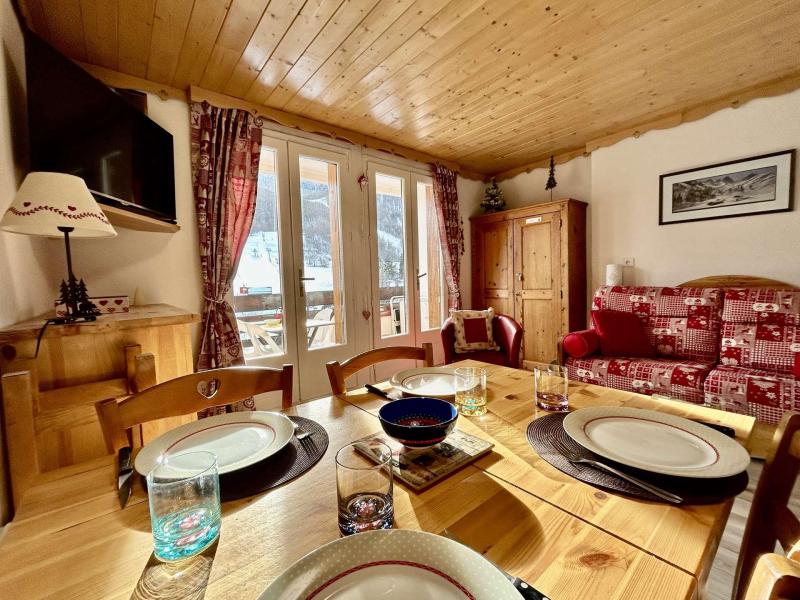 Vakantie in de bergen Studio bergnis 4 personen (150-0400) - Résidence La Meije - Serre Chevalier - Woonkamer