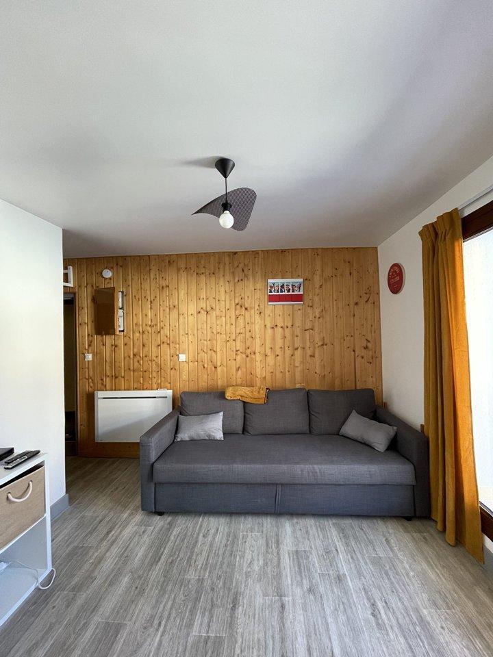 Wakacje w górach Apartament 2 pokojowy 4 osób (A2) - Résidence la Ménandière - Alpe d'Huez - Pokój gościnny