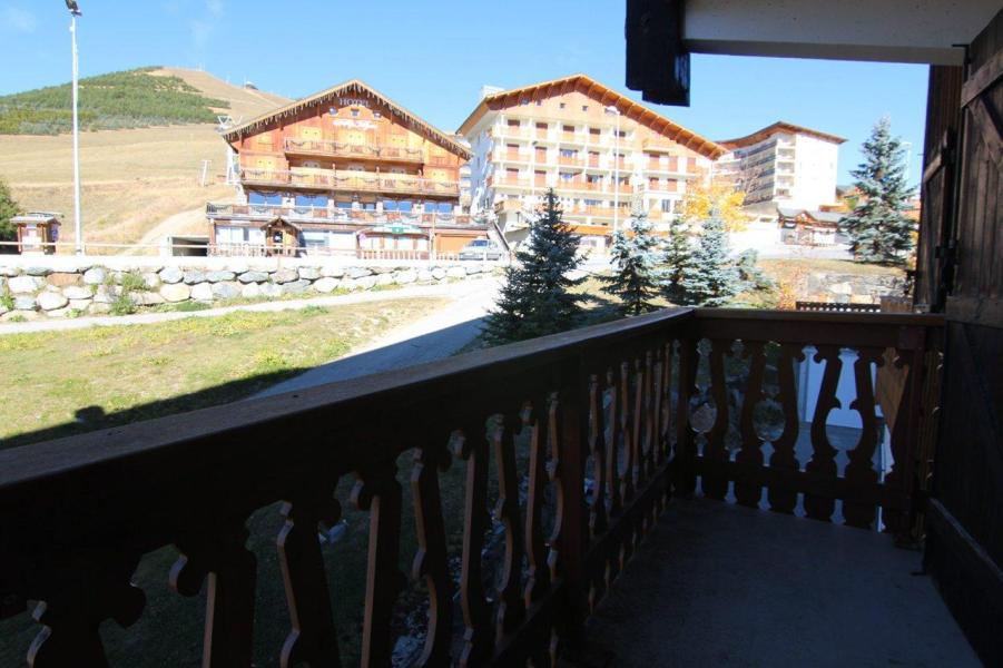 Vakantie in de bergen Appartement 2 kamers 4 personen (A2) - Résidence la Ménandière - Alpe d'Huez - Terras