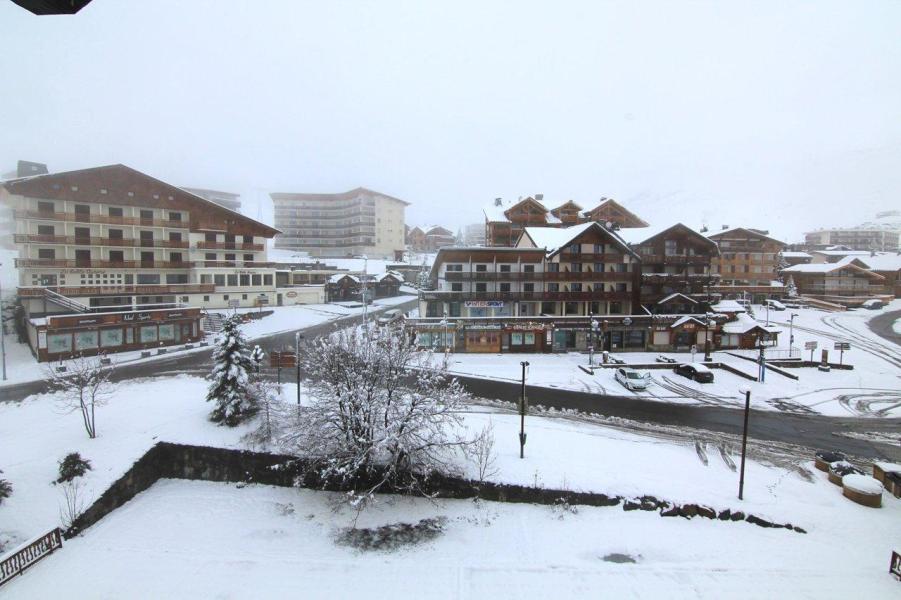 Wakacje w górach Studio 4 osoby (D6) - Résidence la Ménandière - Alpe d'Huez - Balkon