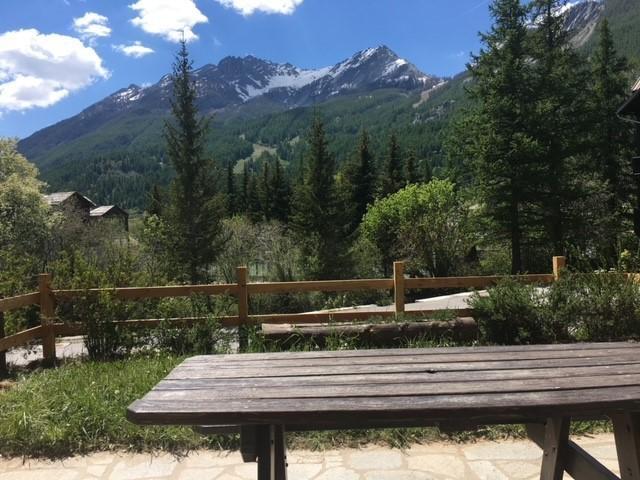 Urlaub in den Bergen 2-Zimmer-Berghütte für 4 Personen - Résidence la Montagnole - Serre Chevalier - Terrasse