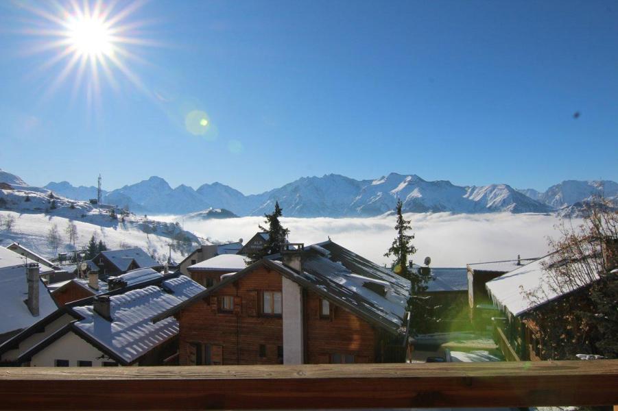 Vakantie in de bergen Studio 4 personen (19) - Résidence la Musardière - Alpe d'Huez - Terras