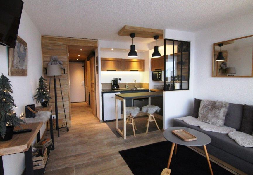 Vakantie in de bergen Studio 4 personen (19) - Résidence la Musardière - Alpe d'Huez - Woonkamer