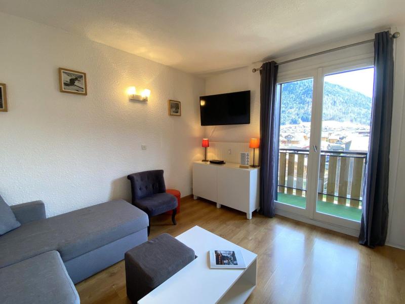 Urlaub in den Bergen 3-Zimmer-Appartment für 5 Personen (34) - Résidence la Perle des Alpes - Morzine - Wohnzimmer