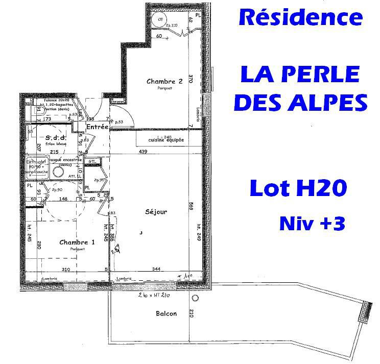 Каникулы в горах Апартаменты 3 комнат 6 чел. (20) - Résidence la Perle des Alpes H - Les Saisies - квартира