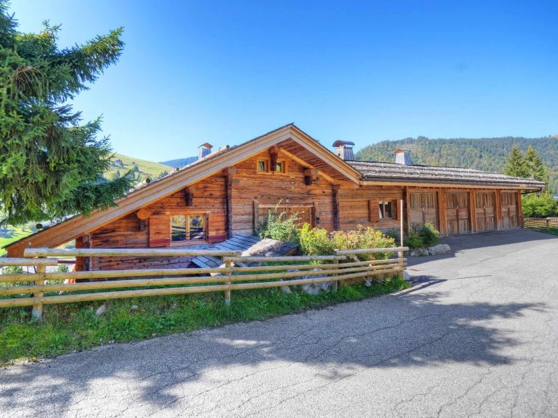 Urlaub in den Bergen 5-Zimmer-Appartment für 8 Personen (Edelwe) - Résidence La Pernat - La Clusaz - Draußen im Sommer