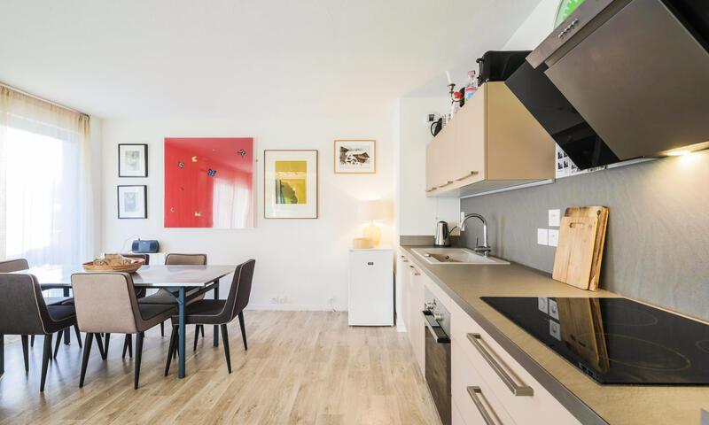 Urlaub in den Bergen 3-Zimmer-Appartment für 8 Personen (Confort 60m²-2) - Résidence la Petite Ourse - MH - Flaine - Draußen im Sommer