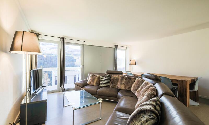 Urlaub in den Bergen 4-Zimmer-Appartment für 6 Personen (Sélection 100m²-3) - Résidence la Petite Ourse - MH - Flaine - Wohnzimmer