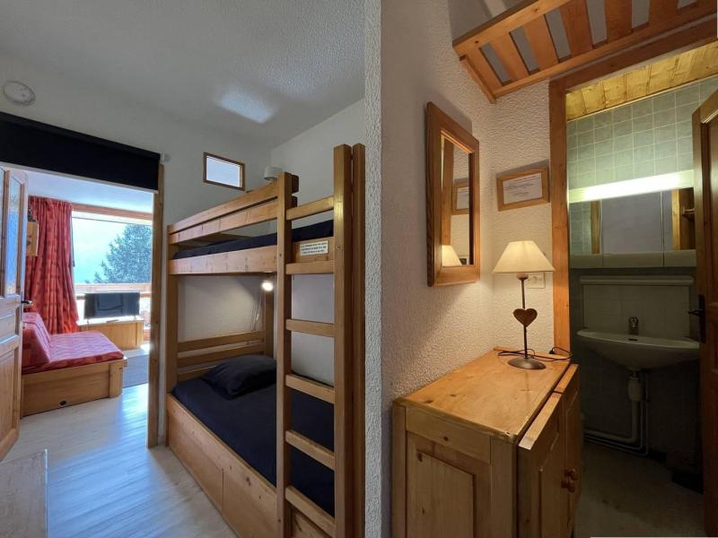 Urlaub in den Bergen Studio Schlafnische 4 Personen (1237) - Résidence la Pierra Menta - Peisey-Vallandry - Offener Schlafbereich