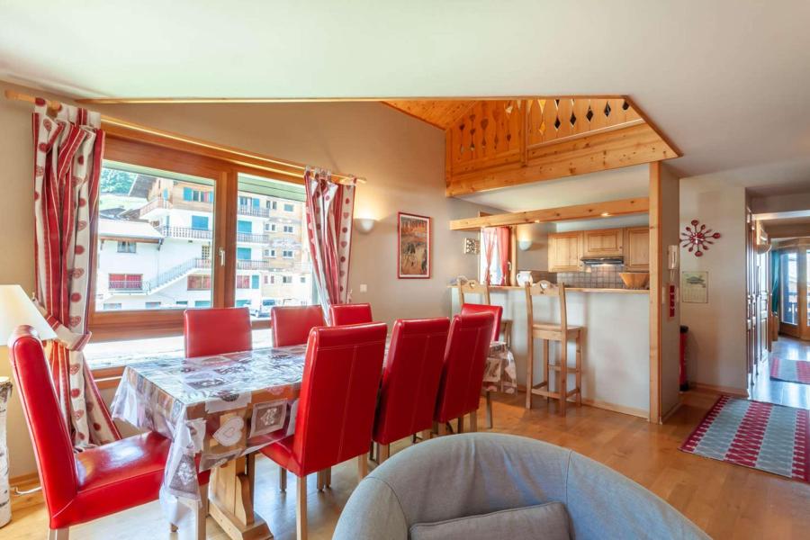 Wakacje w górach Apartament 5 pokojowy z antresolą 10 osób (6) - Résidence la Ploche - Morzine - Pokój gościnny