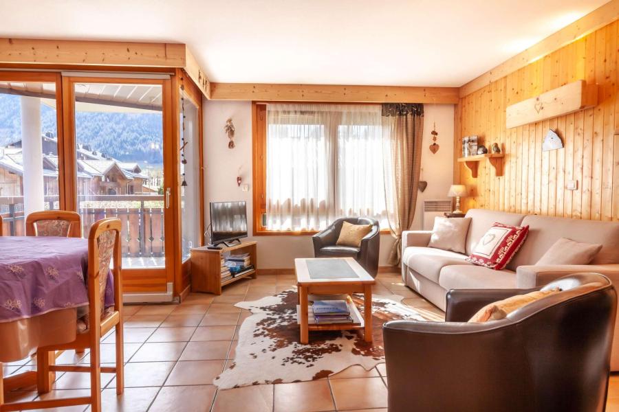 Vakantie in de bergen Appartement 3 kamers 6 personen (3) - Résidence la Ploche - Morzine - Woonkamer