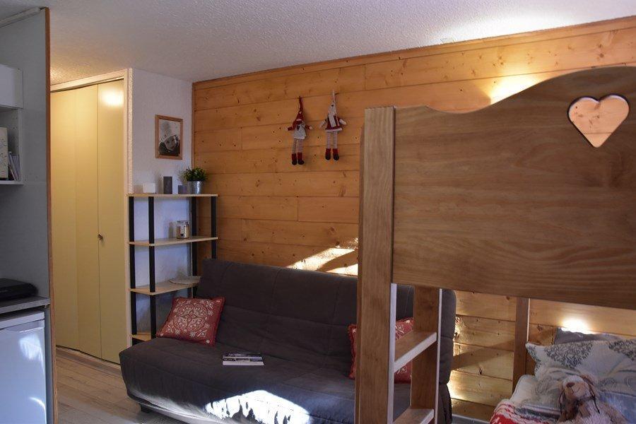 Vakantie in de bergen Studio 4 personen (PONC) - Résidence la Renardière - Montgenèvre - Woonkamer