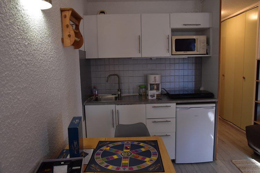 Vacances en montagne Studio 4 personnes (PONC) - Résidence la Renardière - Montgenèvre - Kitchenette