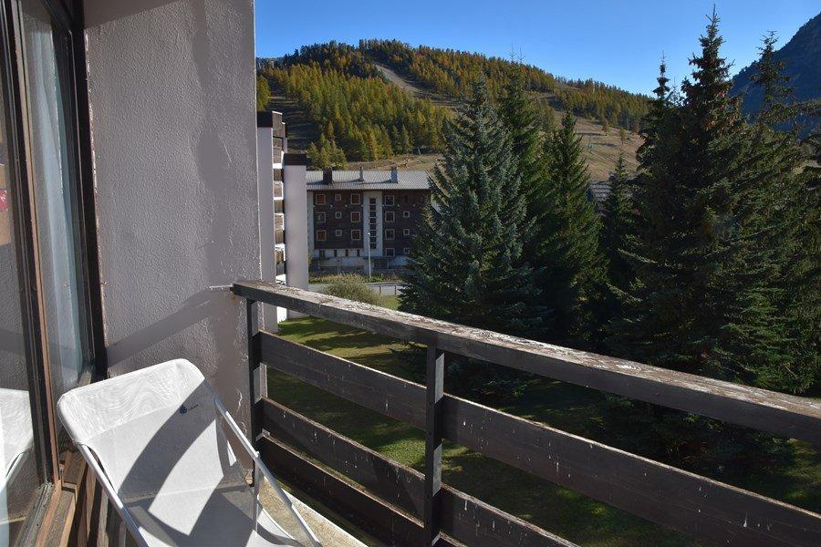 Vacanze in montagna Studio per 4 persone (PONC) - Résidence la Renardière - Montgenèvre - Balcone