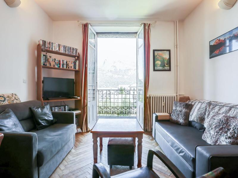 Каникулы в горах Апартаменты 2 комнат 4 чел. (1) - Résidence La Résidence - Saint Gervais - Салон