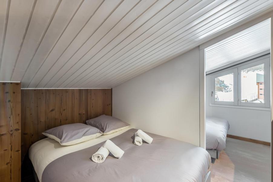 Urlaub in den Bergen 3 Zimmer Maisonettewohnung für 6 Personen (176) - Résidence la Roche Blanche - Val Thorens - Offener Schlafbereich