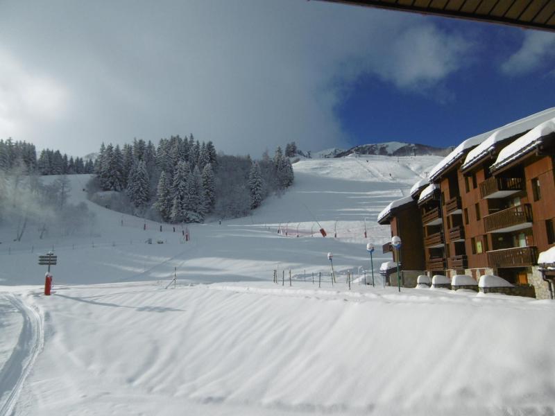 Holiday in mountain resort 2 room apartment 4 people (015) - Résidence la Roche Combe - Valmorel - Balcony