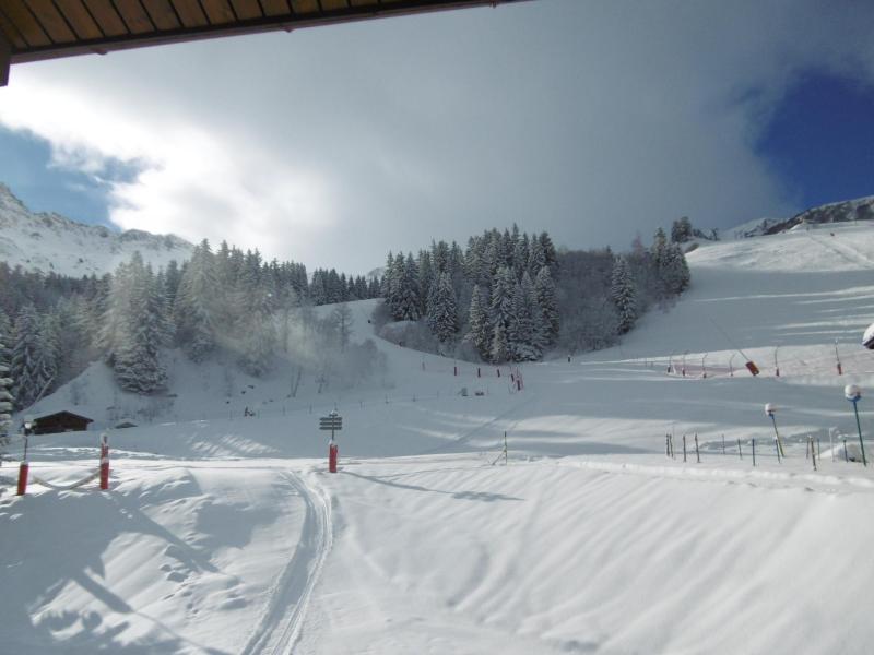 Urlaub in den Bergen 2-Zimmer-Appartment für 4 Personen (015) - Résidence la Roche Combe - Valmorel - Balkon