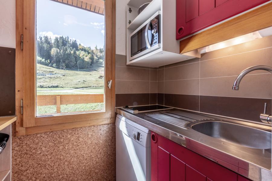 Vacaciones en montaña Apartamento 2 piezas para 4 personas (015) - Résidence la Roche Combe - Valmorel - Kitchenette